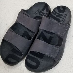 ECCO Men’s 2ND COZMO TWO BAND SLIDE, Size 7 - 7.5 NEW